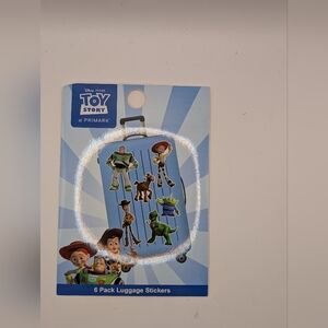 🦋 Primark Toy Story Character Luggage Stickers - 6 Pack